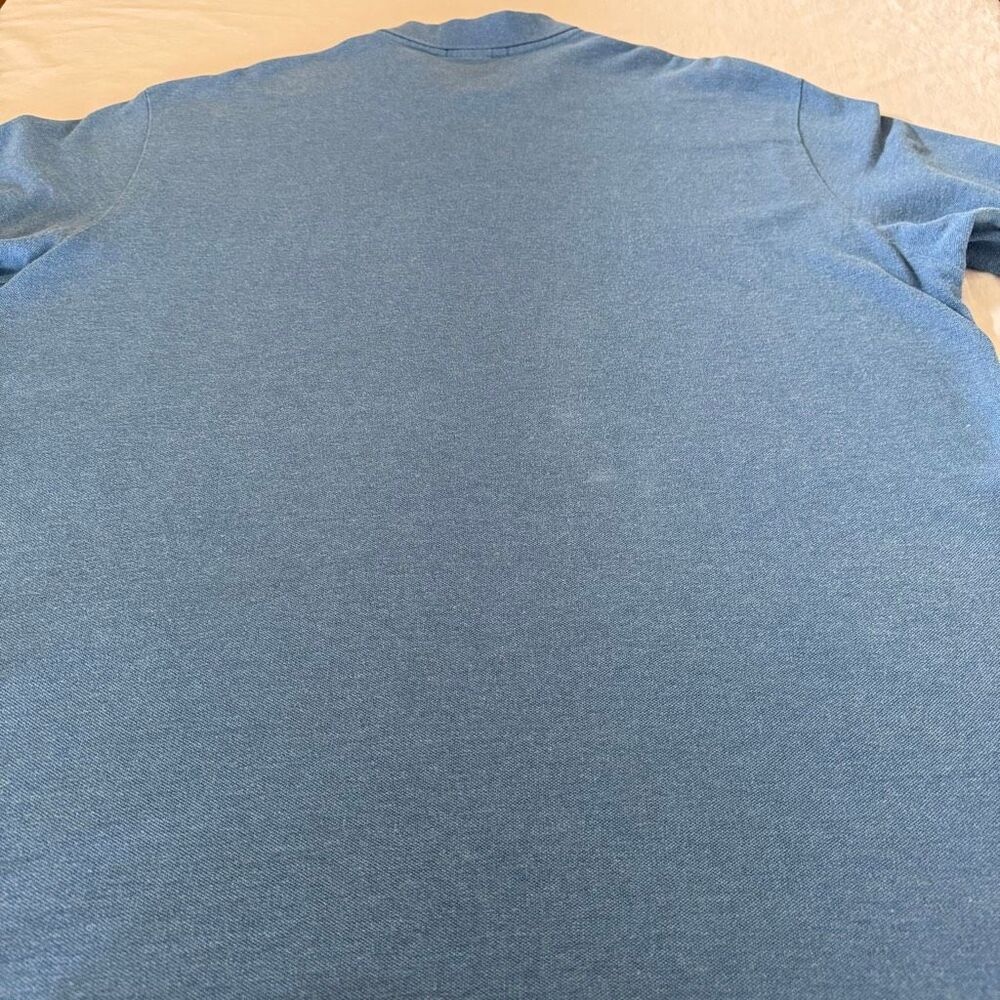 Polo by Ralph Lauren | Cotton Pique Polo Shirt | Blue | Men’s | XXL - Picture 11 of 11
